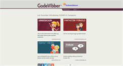 Desktop Screenshot of godevibber.no